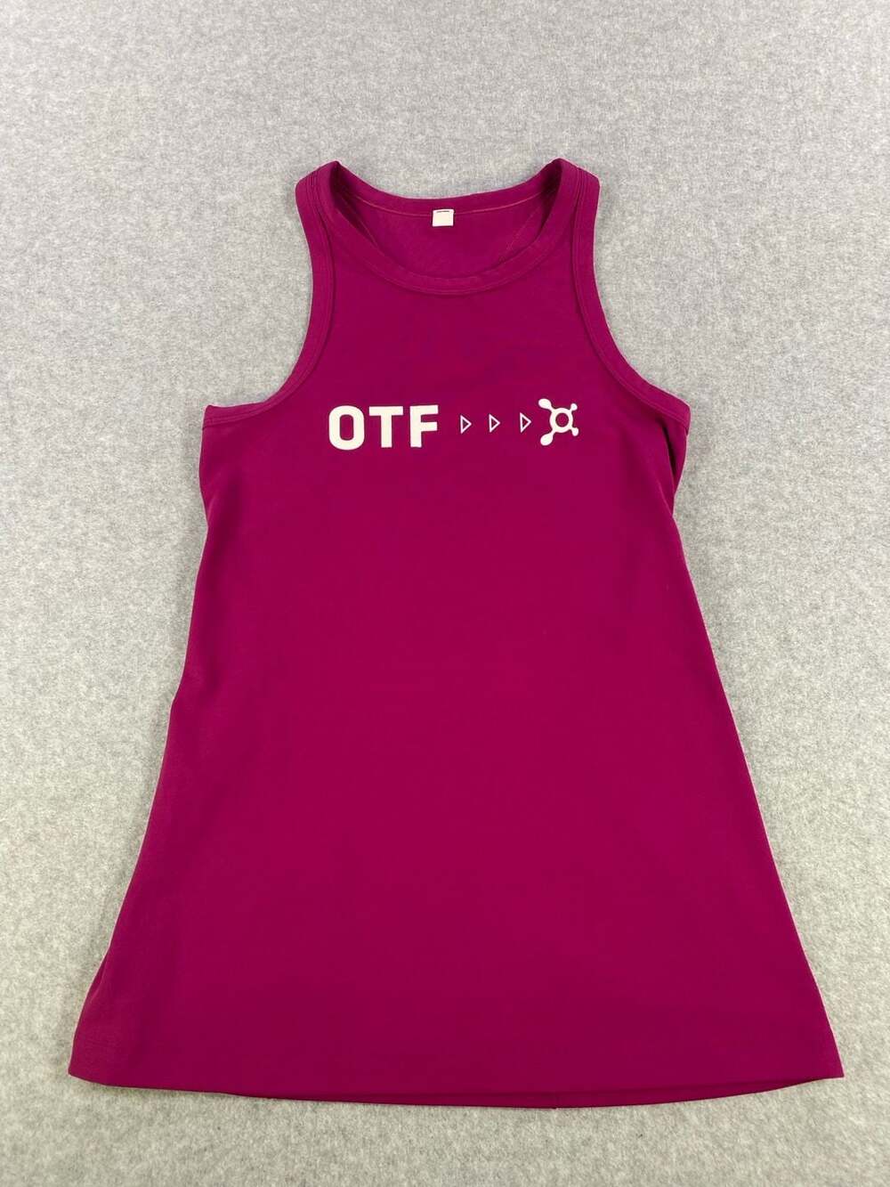 Lululemon Orangetheory Fitness OTF Fast and Free Racerback Tank Top